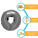 zenpet ProCollar Inflatable Elizabethan Protective Collar