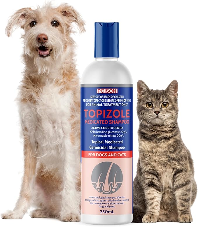 Topizole Medicated Shampoo for Dogs & Cats