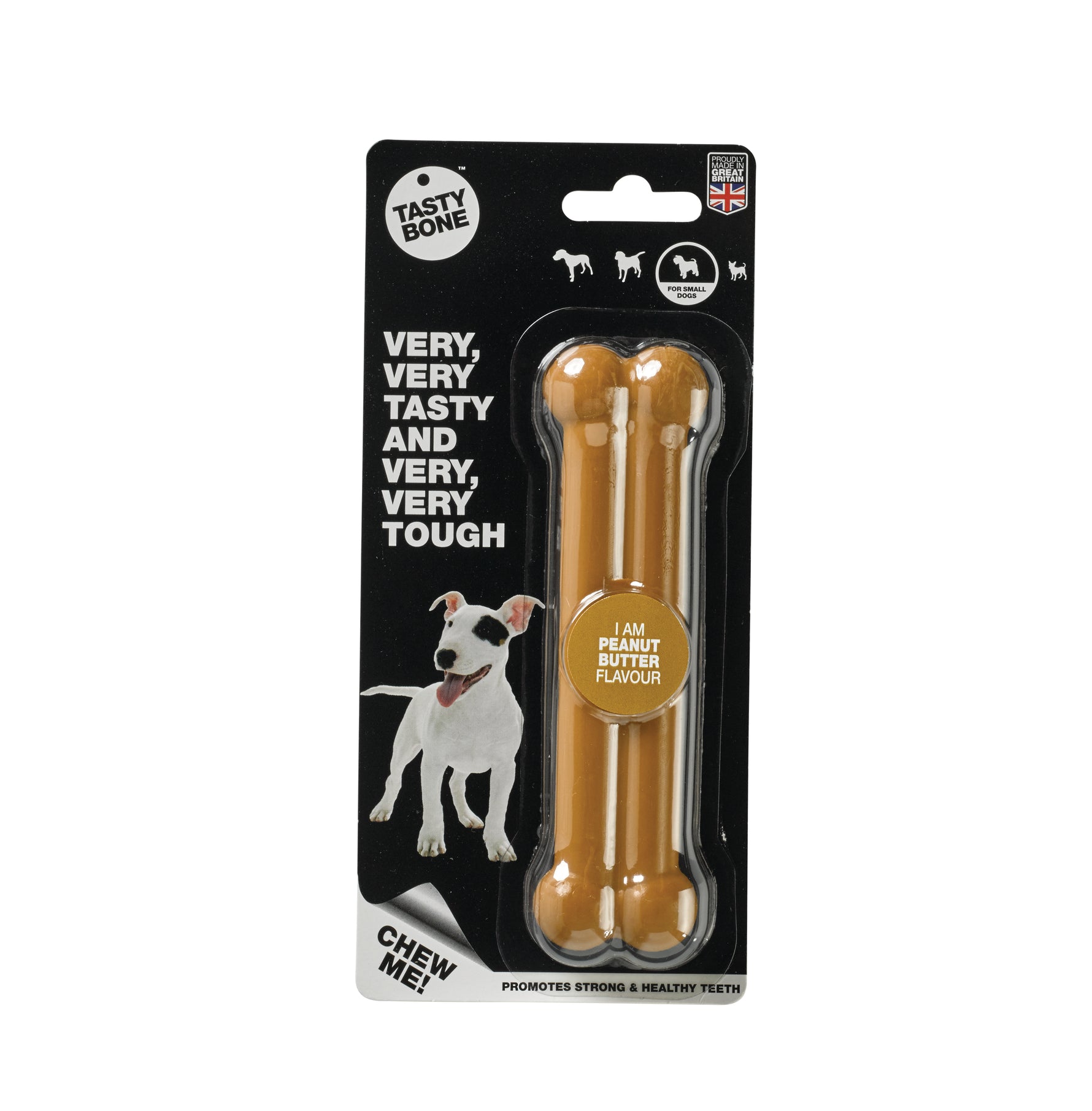 TastyBone Peanut Butter Flavour Nylon Bone
