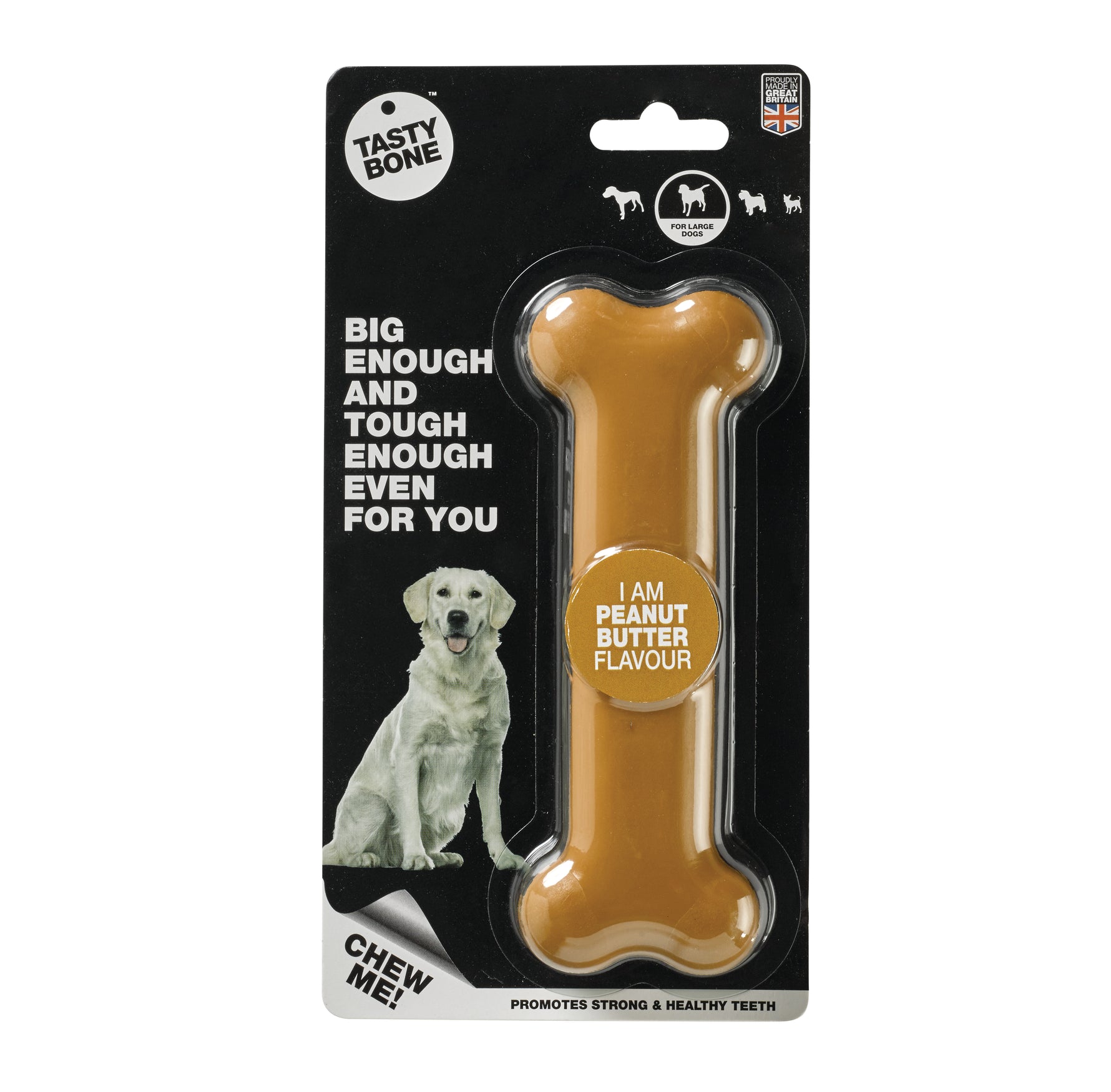 TastyBone Peanut Butter Flavour Nylon Bone