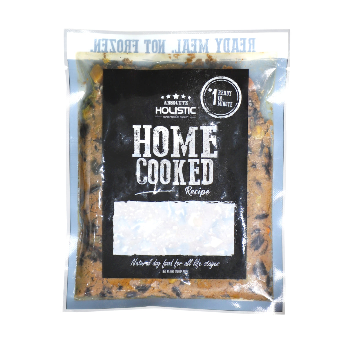 Absolute Holistic Home Cooked Recipe Beef, Pea & Salmon