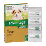Advantage for Dogs & Puppies Under 4kg