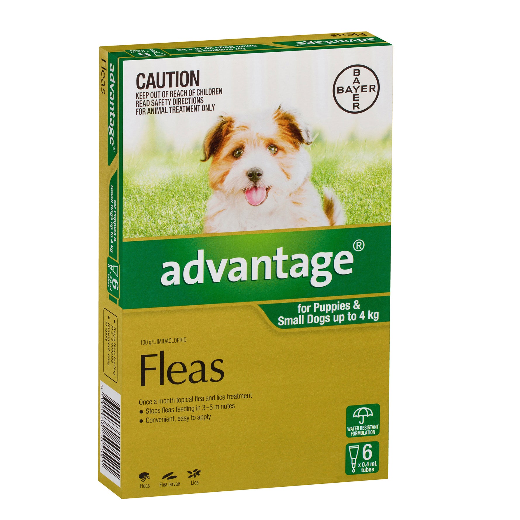 Advantage for Dogs & Puppies Under 4kg