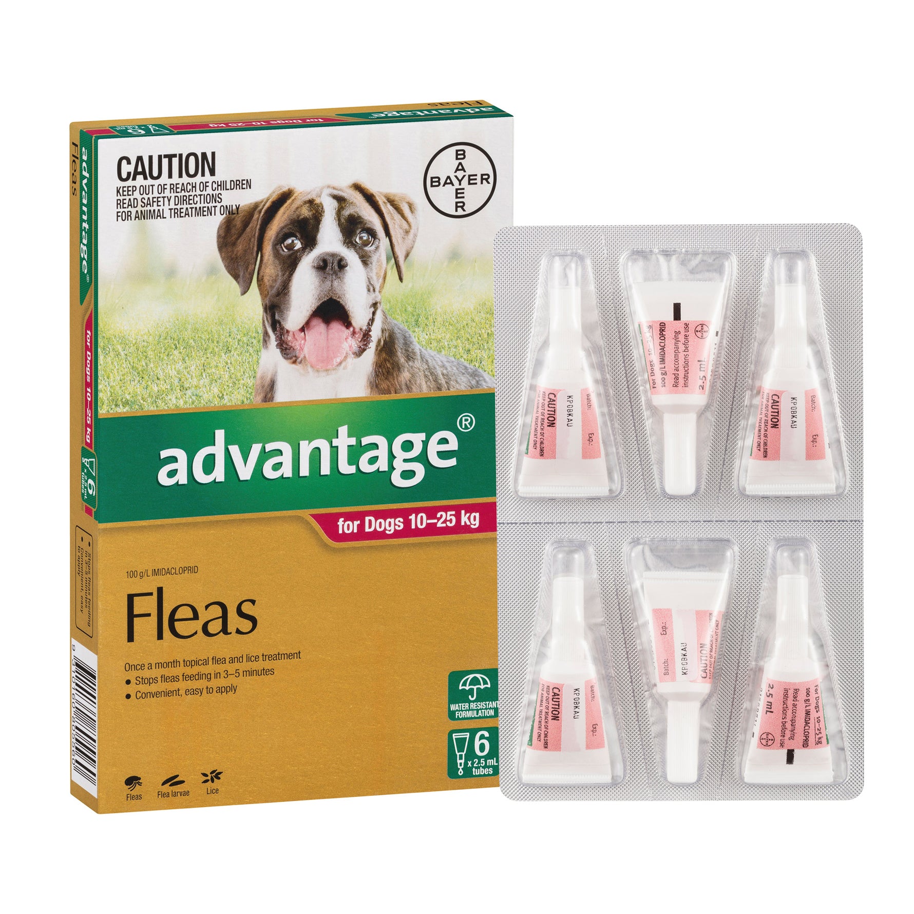 Advantage for Dogs 10-25kg