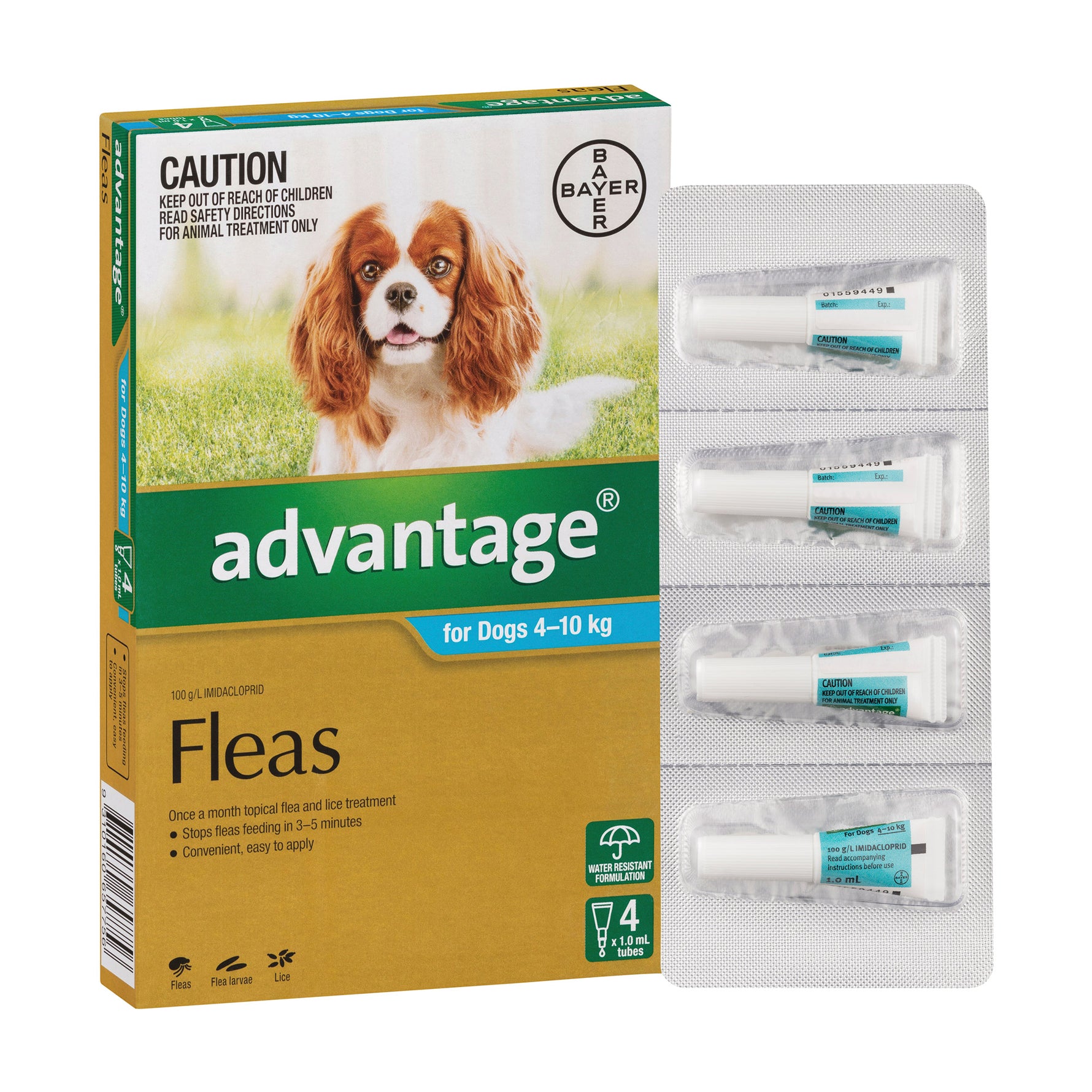 Advantage for Dogs 4kg-10kg