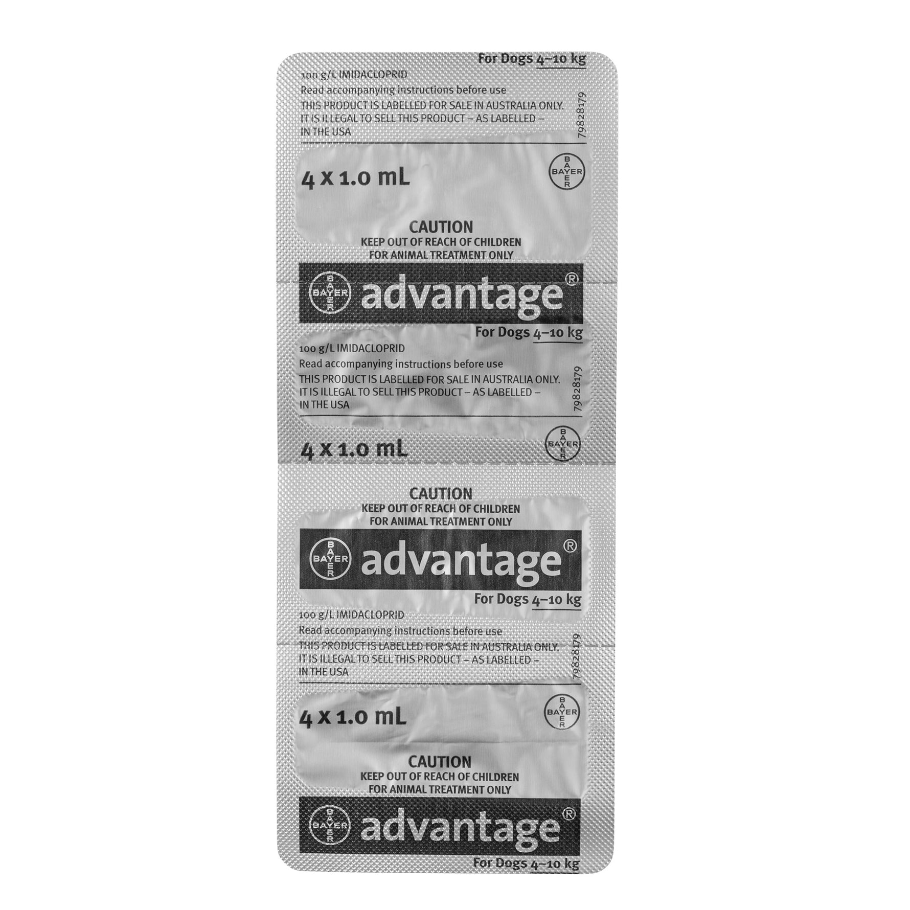 Advantage for Dogs 4kg-10kg
