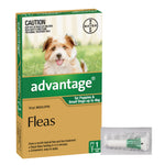 Advantage for Dogs & Puppies Under 4kg