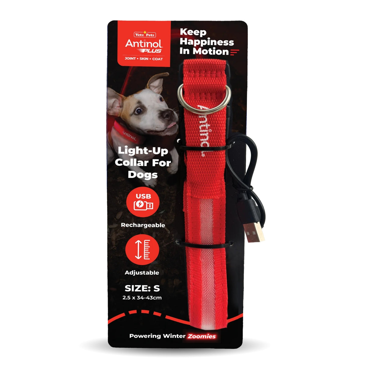 Antinol Light-up Collar - Free Gift with Purchase of Antinol - Limit One Per Customer