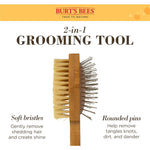 Burt's Bees Double Sided Pin & Bristle Brush for Dogs