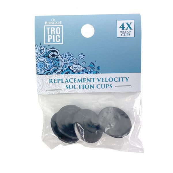 Bioscape Velocity Internal Aquarium Filter Replacement Suction Caps - 4 Pack
