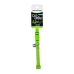Reflective Paw Print Cat Collar