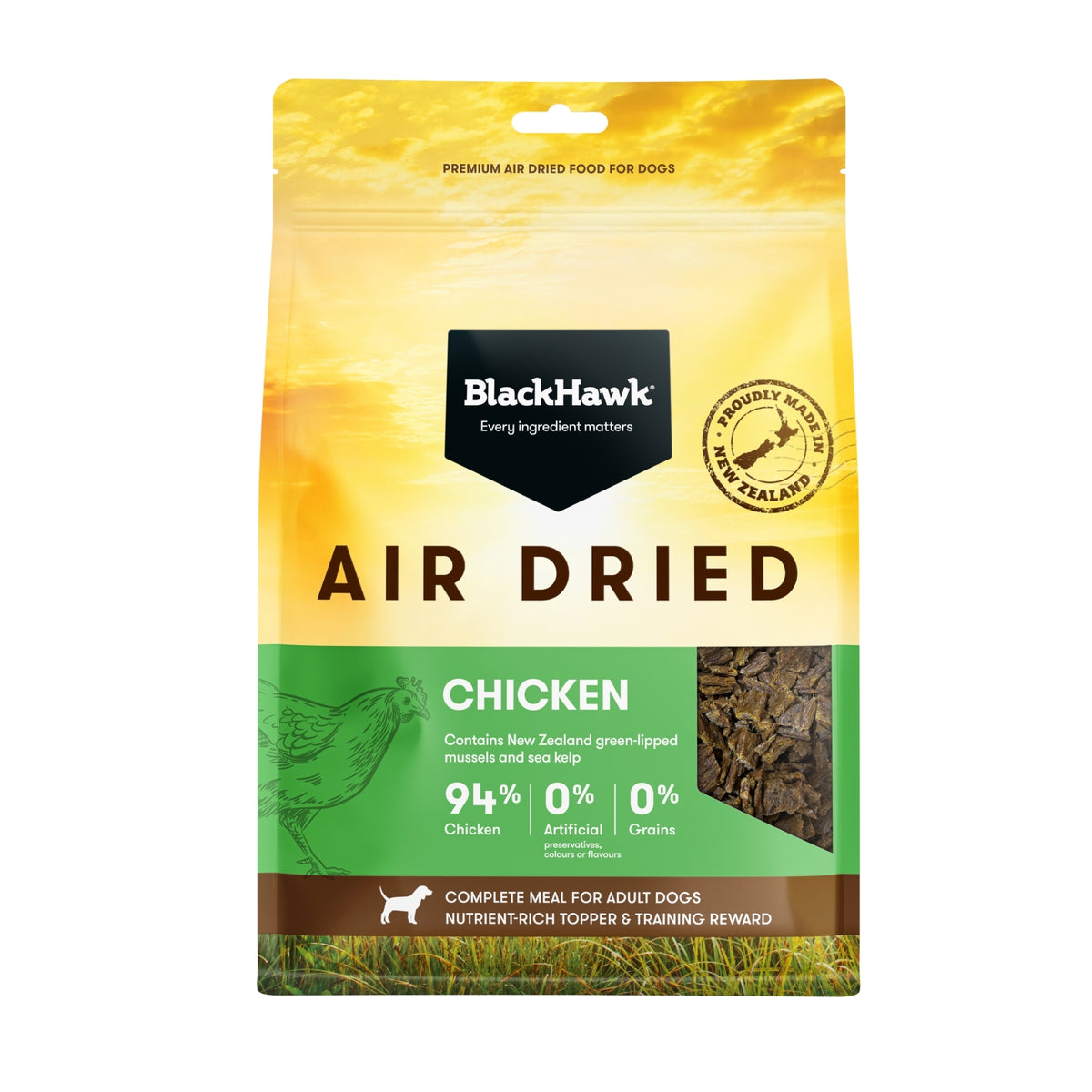 Black Hawk Air Dried Chicken Adult Dog Food