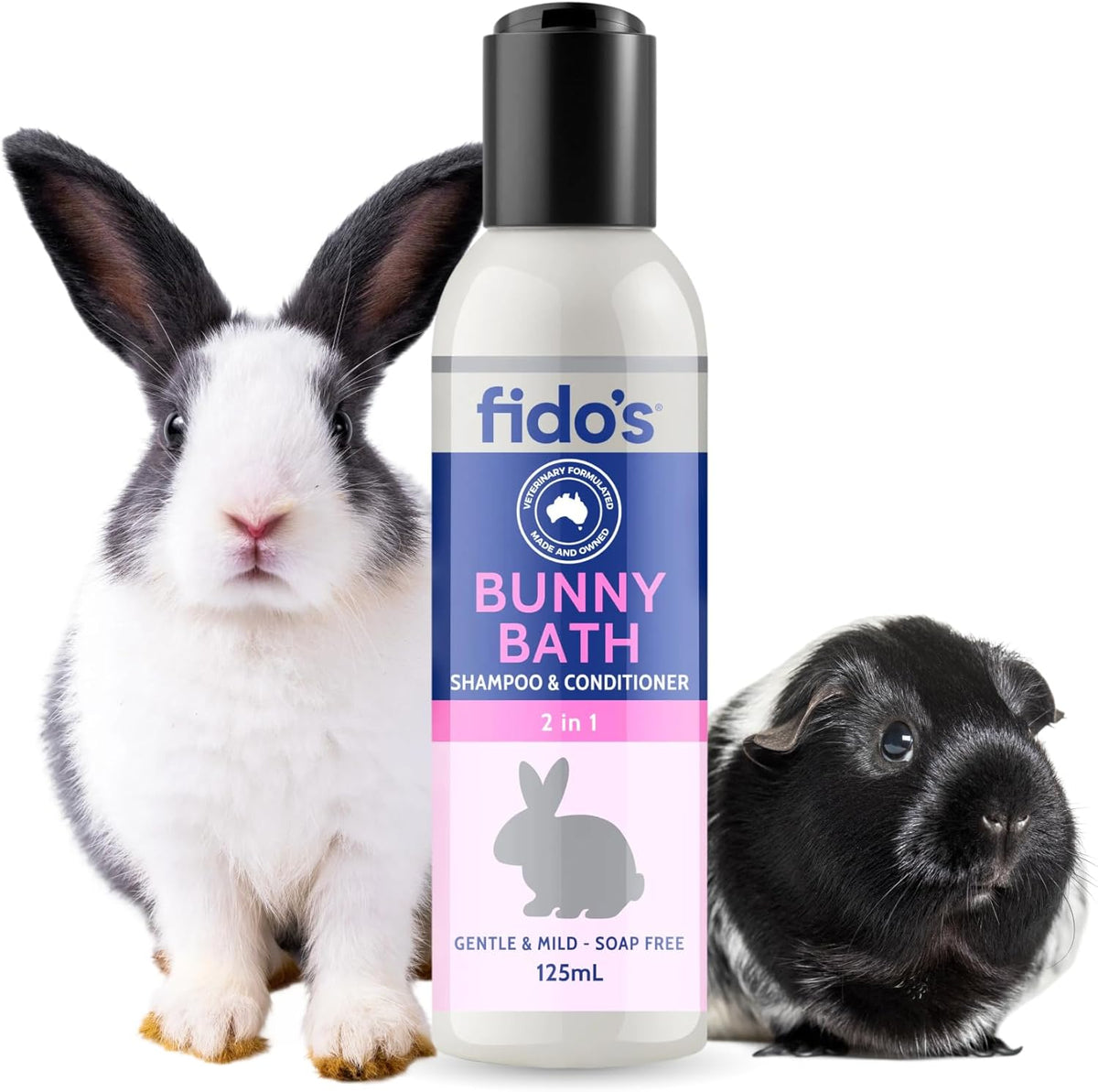 Fido's Bunny Bath 2-in-1 Shampoo & Conditioner 125mL