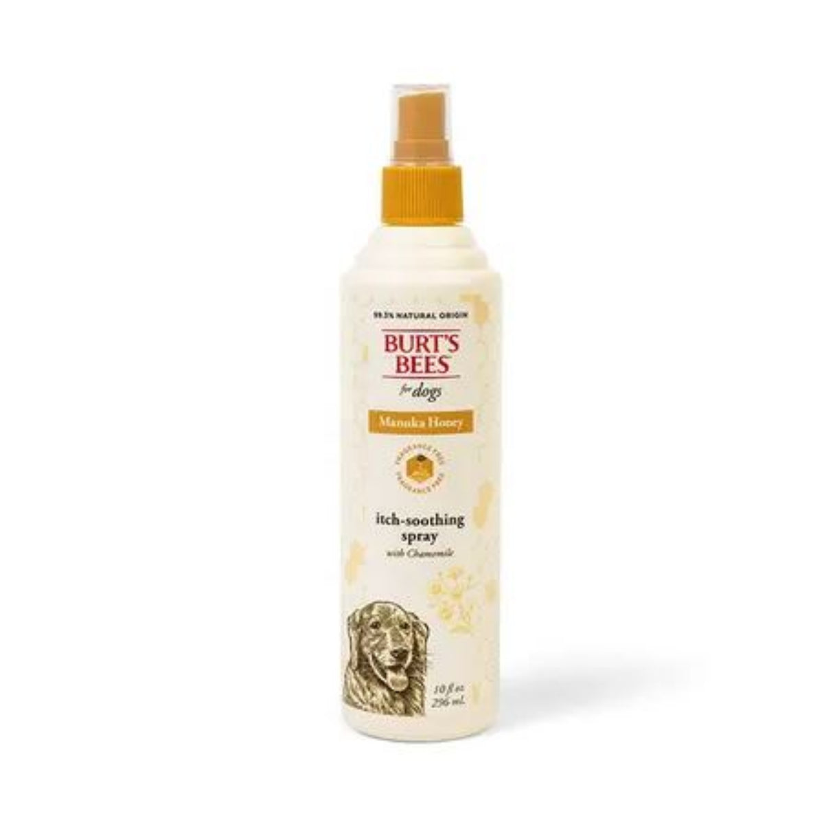 Burt’s Bees Manuka Honey Itch Soothing Spray with Chamomile for Dogs 296mL