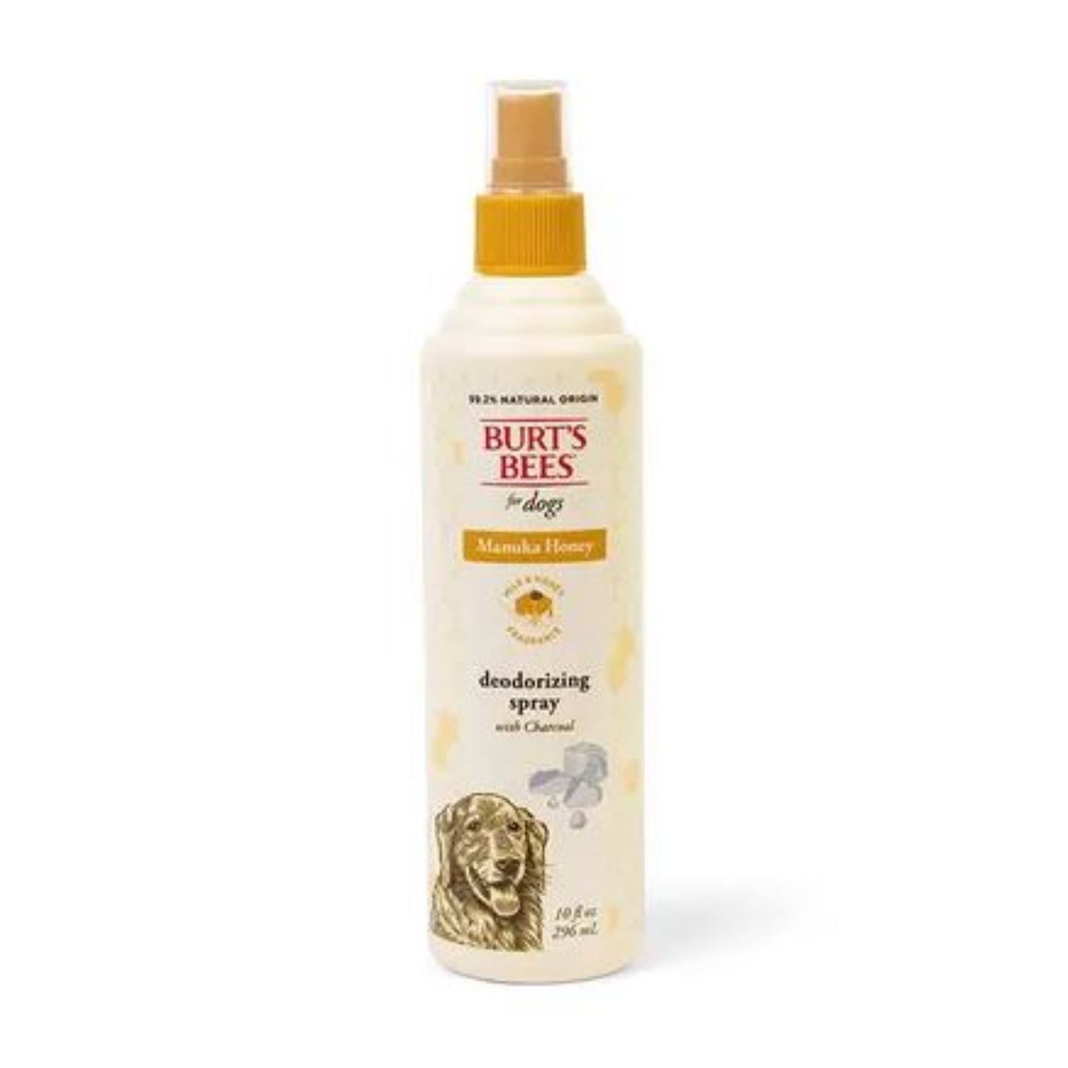 Burt’s Bees Manuka Honey Deodorizing Spray with Charcoal for Dogs 296mL