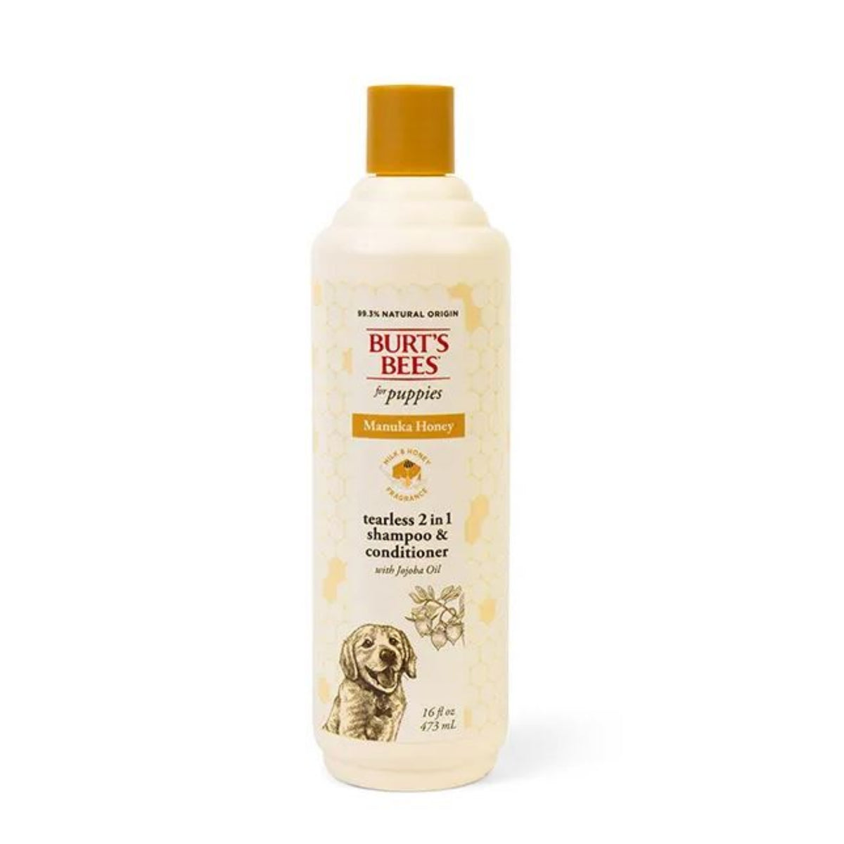 Burt’s Bees Manuka Honey Tearless 2 in 1 Shampoo and Conditioner for Puppies 473mL