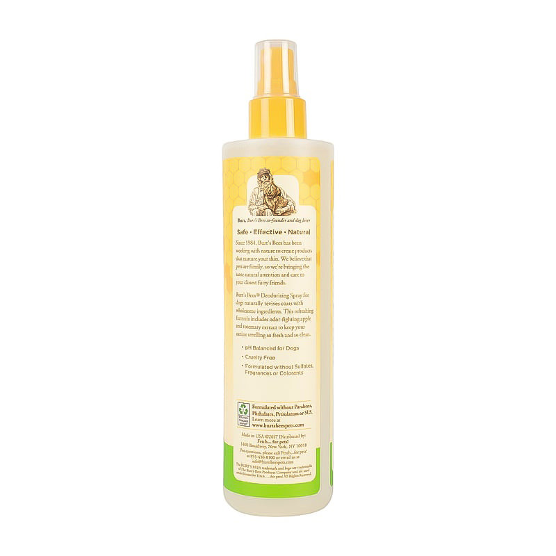 Burt's Bees Deodorizing Spray with Apple and Rosemary for Dogs 296mL