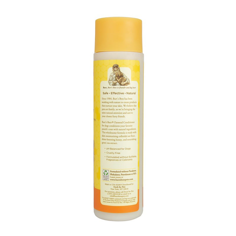 Burt's Bees Oatmeal Conditioner with Colloidal Oat Flour and Honey for Dogs 296mL
