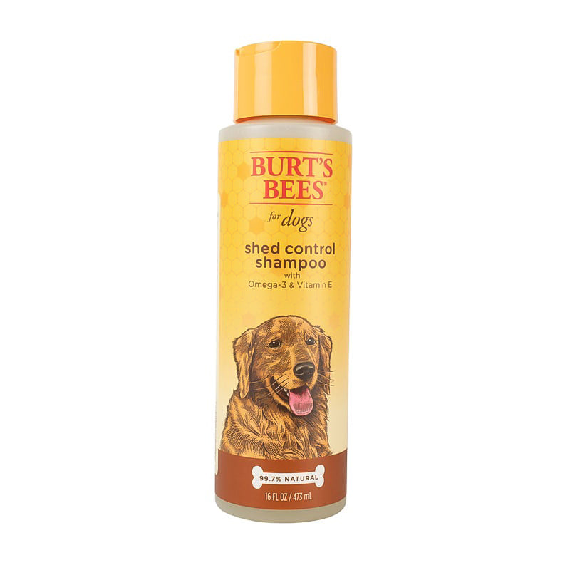 Burt's Bees Shed Control Shampoo with Omega 3 and Vitamin E for Dogs 473mL