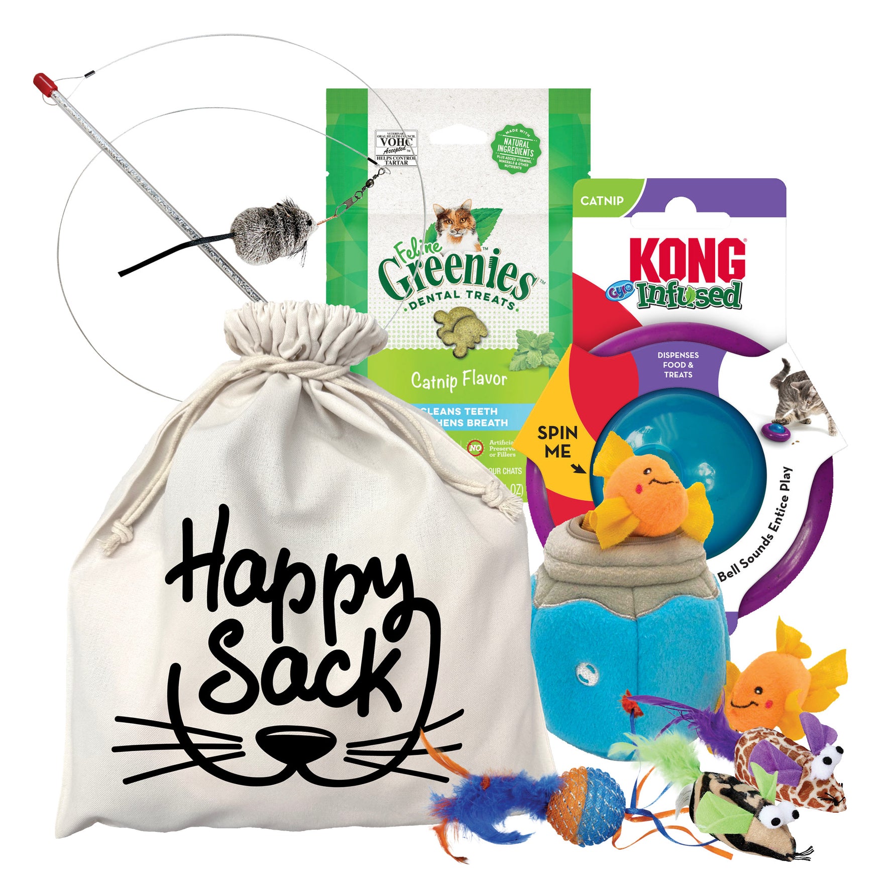 Cat Catching Happy Sack