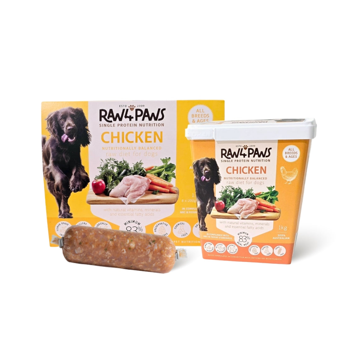 Raw4Paws Chicken Raw Diet for Dogs (Frozen - Pickup Only)