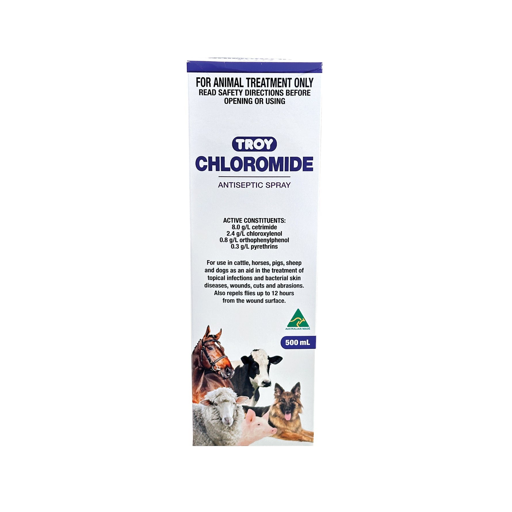 Chloromide Antiseptic Spray 500mL