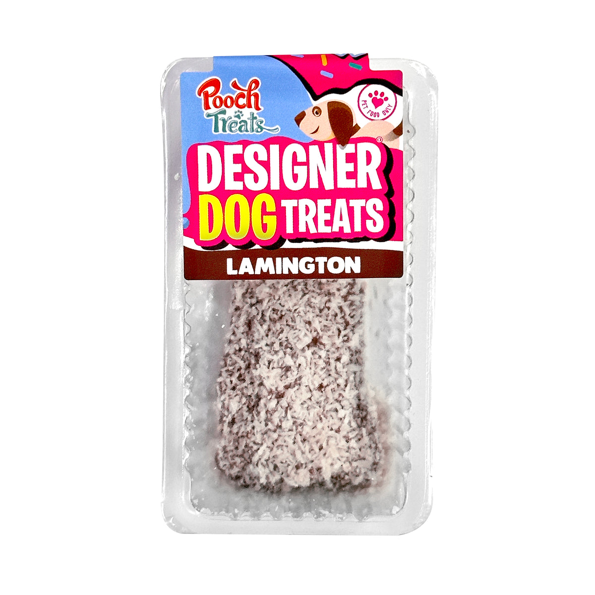 Designer Dog Treats - Lamington 65g