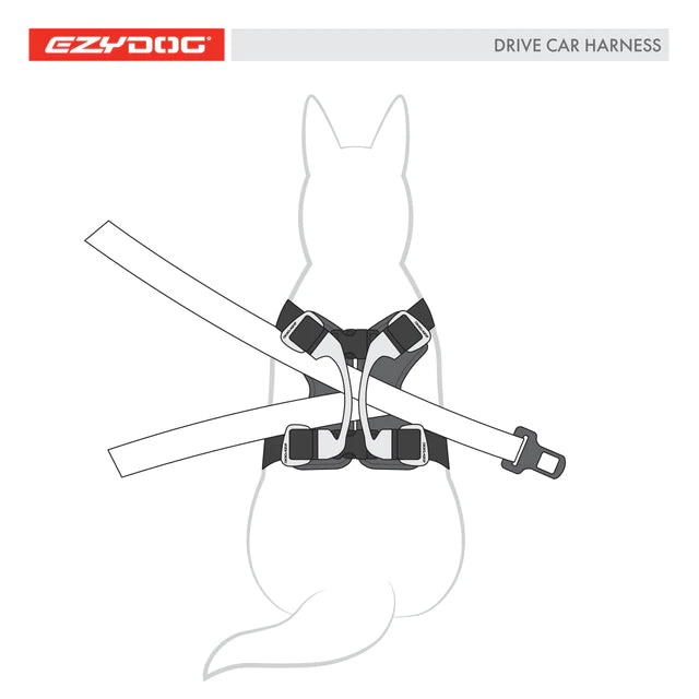 EzyDog Drive Car Safety Harness for Dogs
