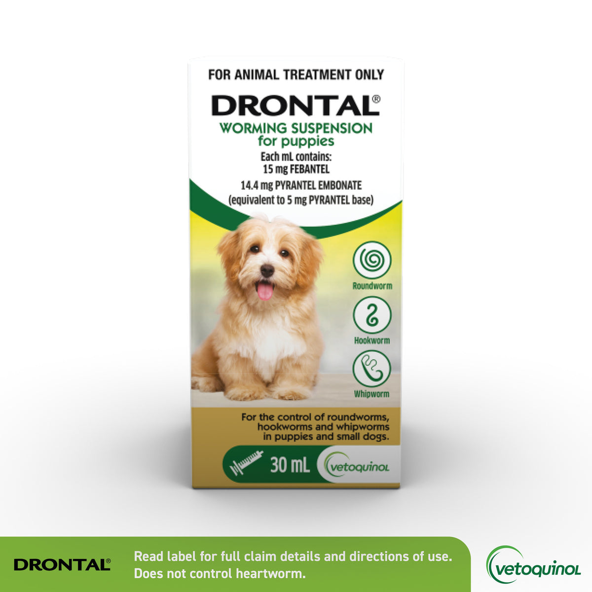 Drontal Puppy Worming Suspension 30ml