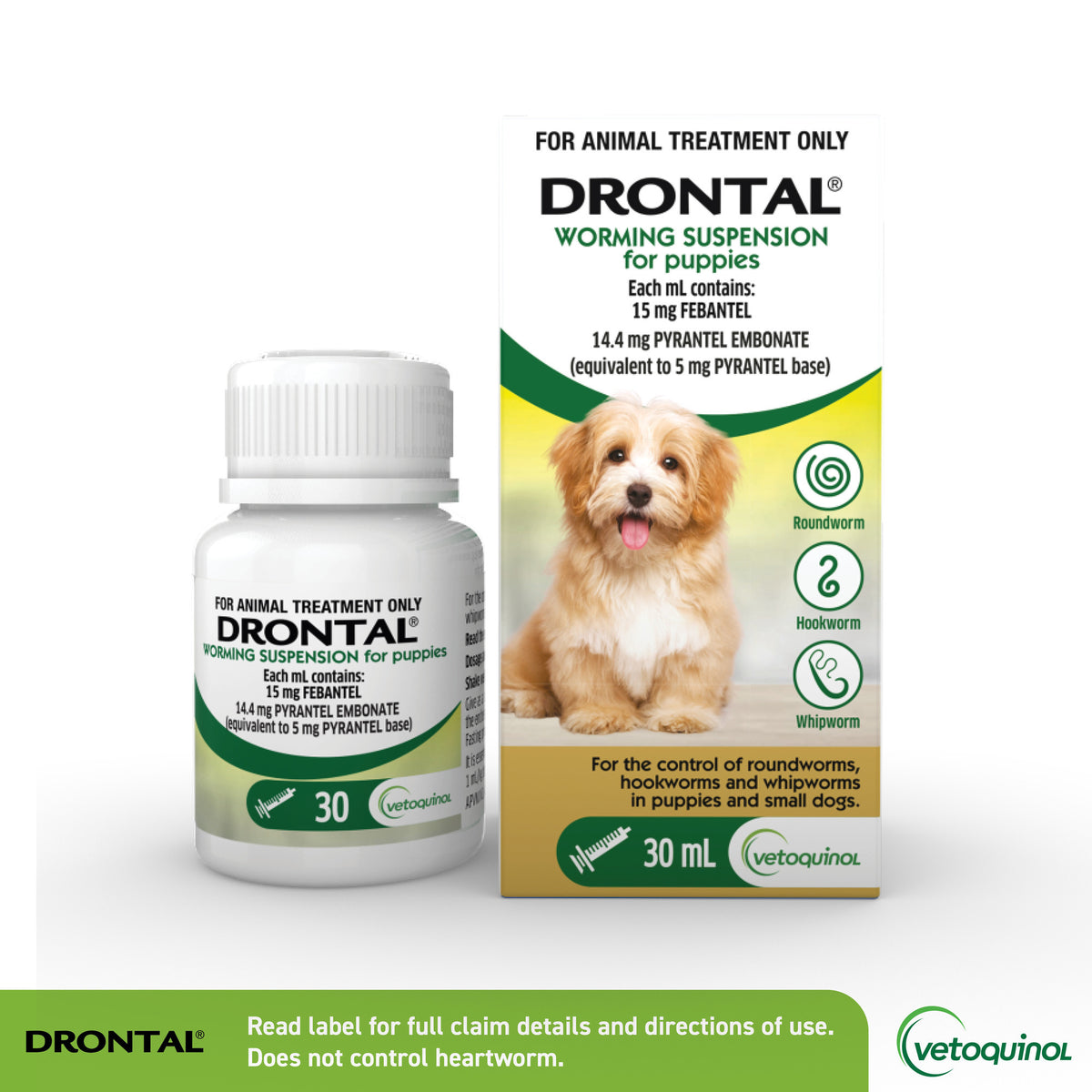 Drontal Puppy Worming Suspension 30ml