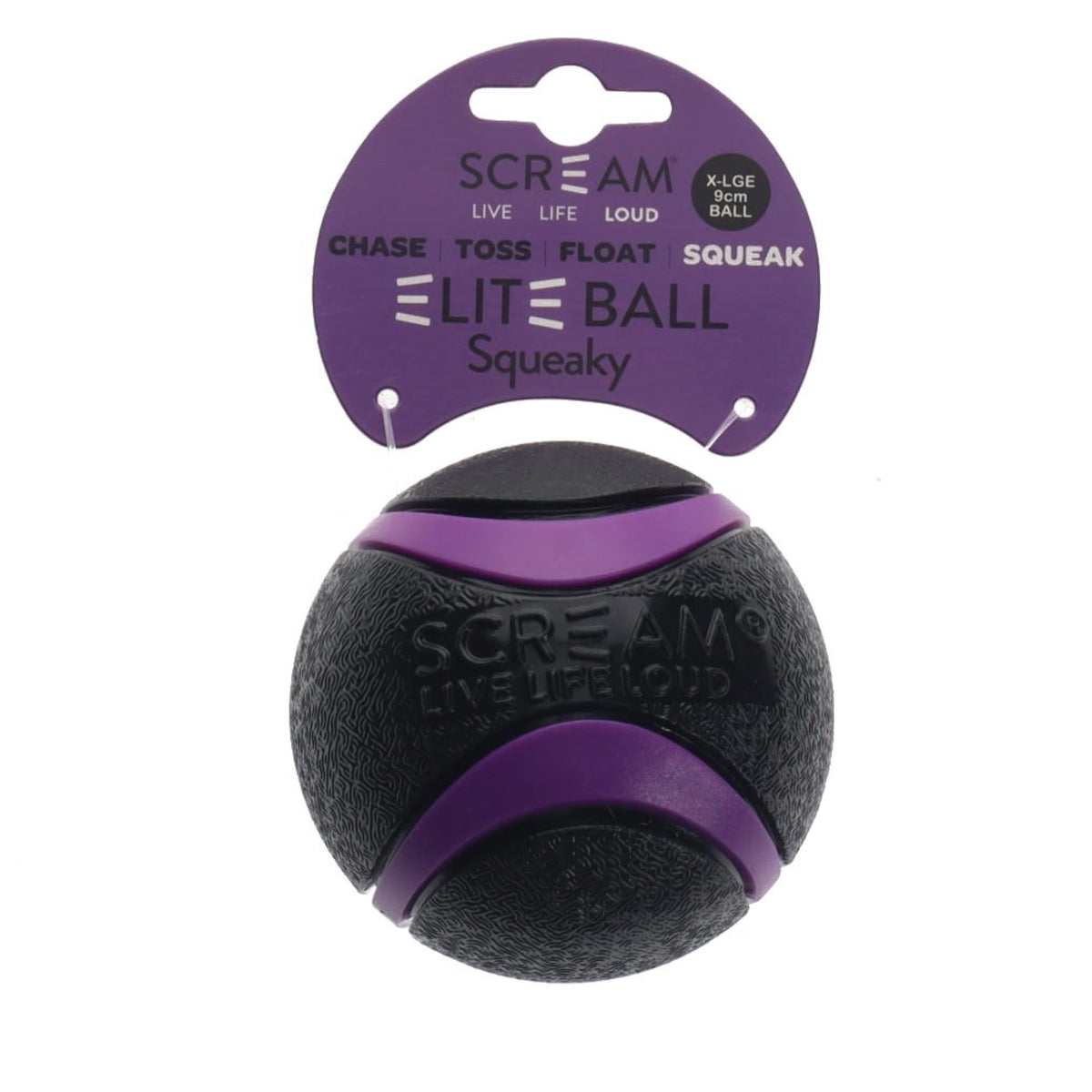 Scream Elite Squeaky Ball 9cm