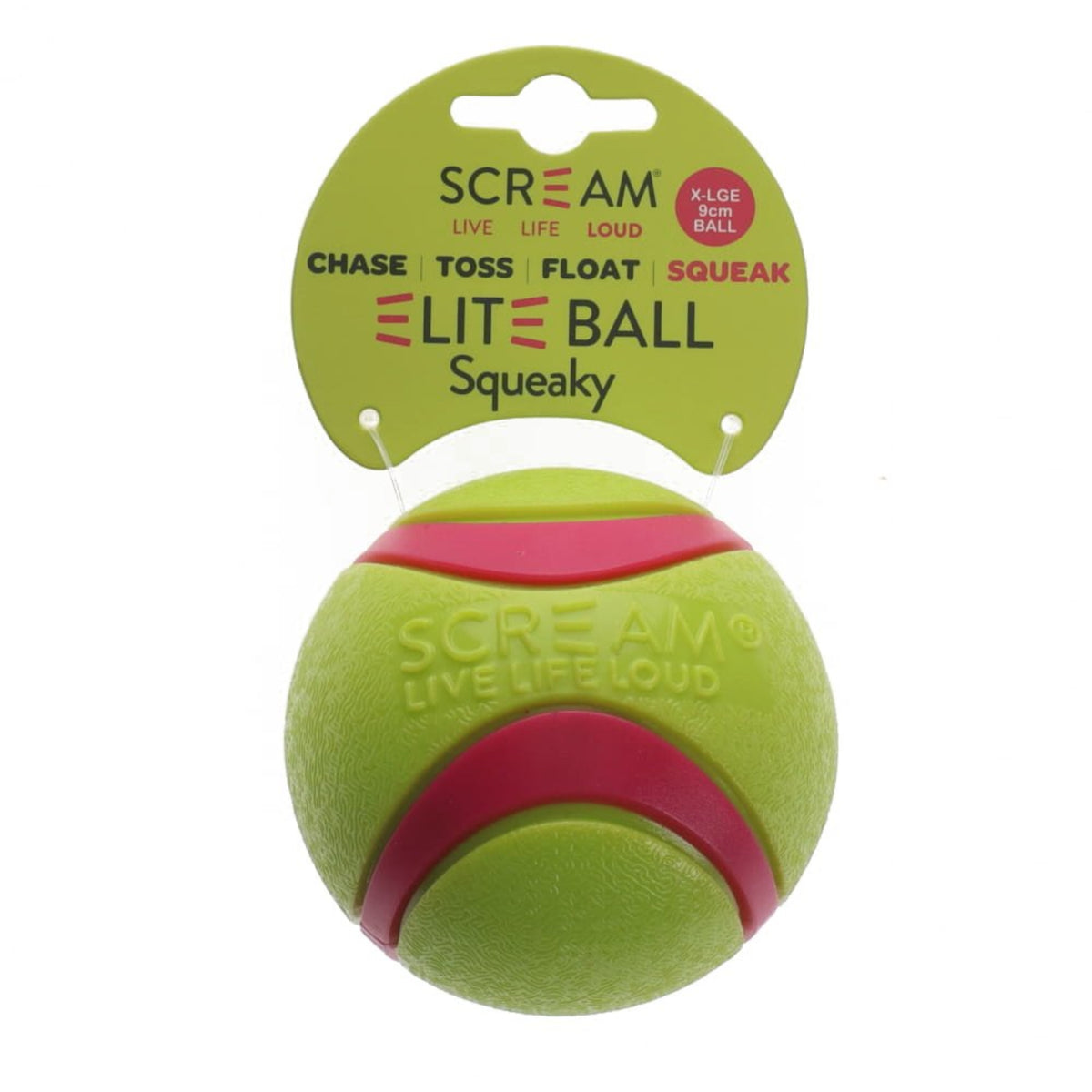 Scream Elite Squeaky Ball 9cm