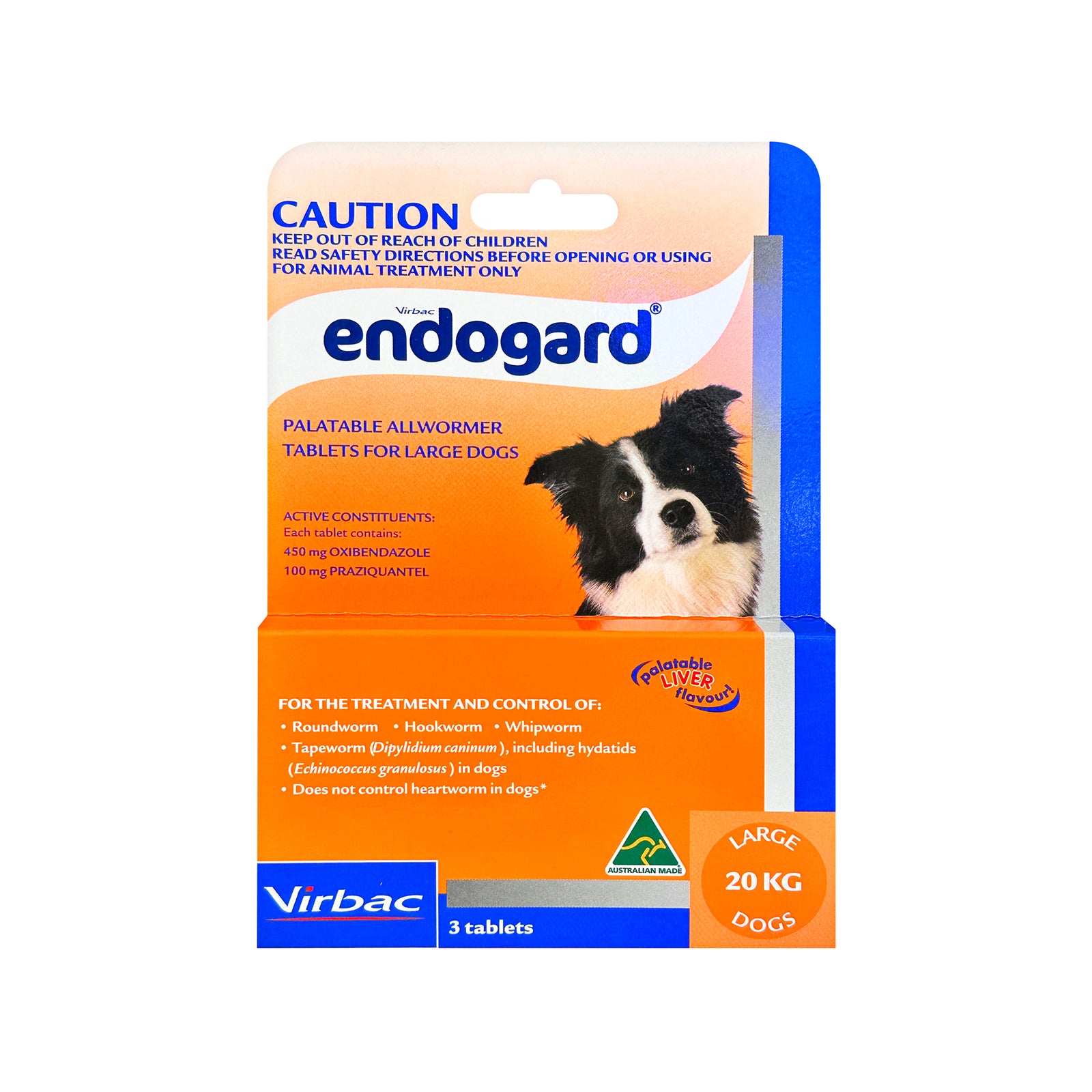 Endogard Palatable Allwormer Tablets for Large Dogs (10-20kg)