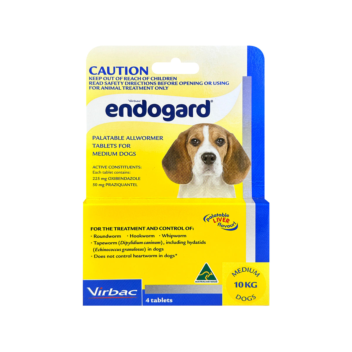 Endogard Palatable Allwormer Tablets for Medium Dogs (5-10kg)