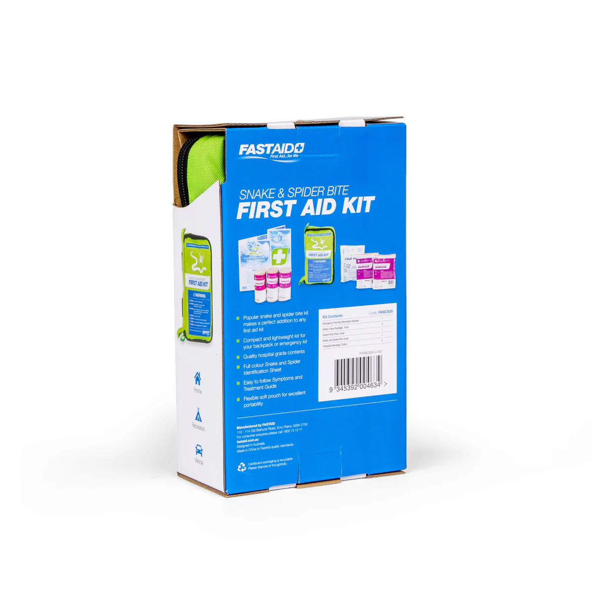 FastAid Snake & Spider Bite Soft Pack First Aid Kit