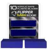 Flipper Edge Max Acrylic Safe Plastic Blades - 10 pack