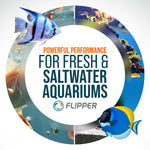 Flipper Edge Dual Blade Magnetic Aquarium Algae Cleaner