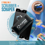 Flipper Edge Dual Blade Magnetic Aquarium Algae Cleaner