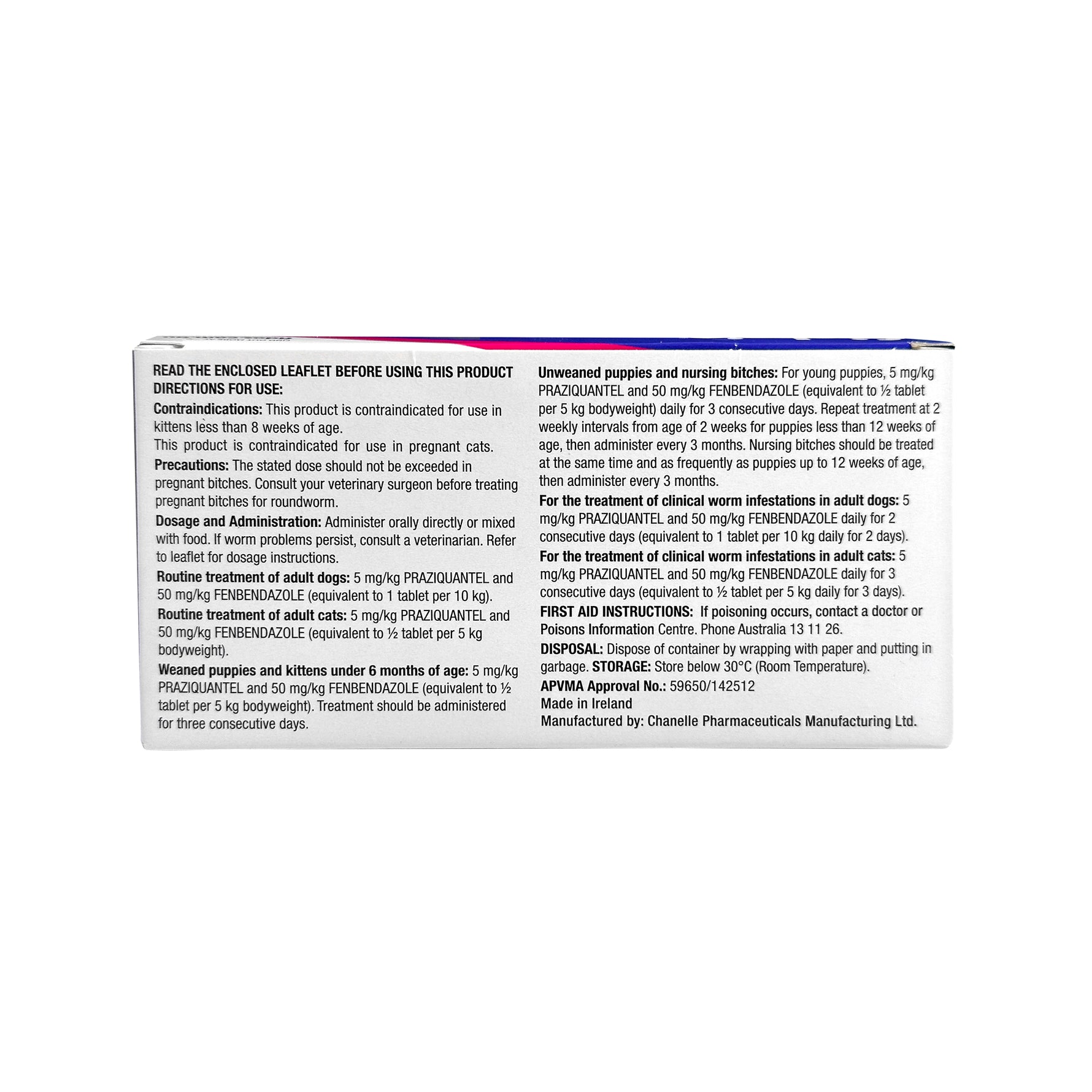 Fido's All Wormer Tablets 96's