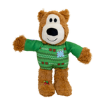 KONG Holiday Wild Knots Sweater Bear - Medium/Large (Green)