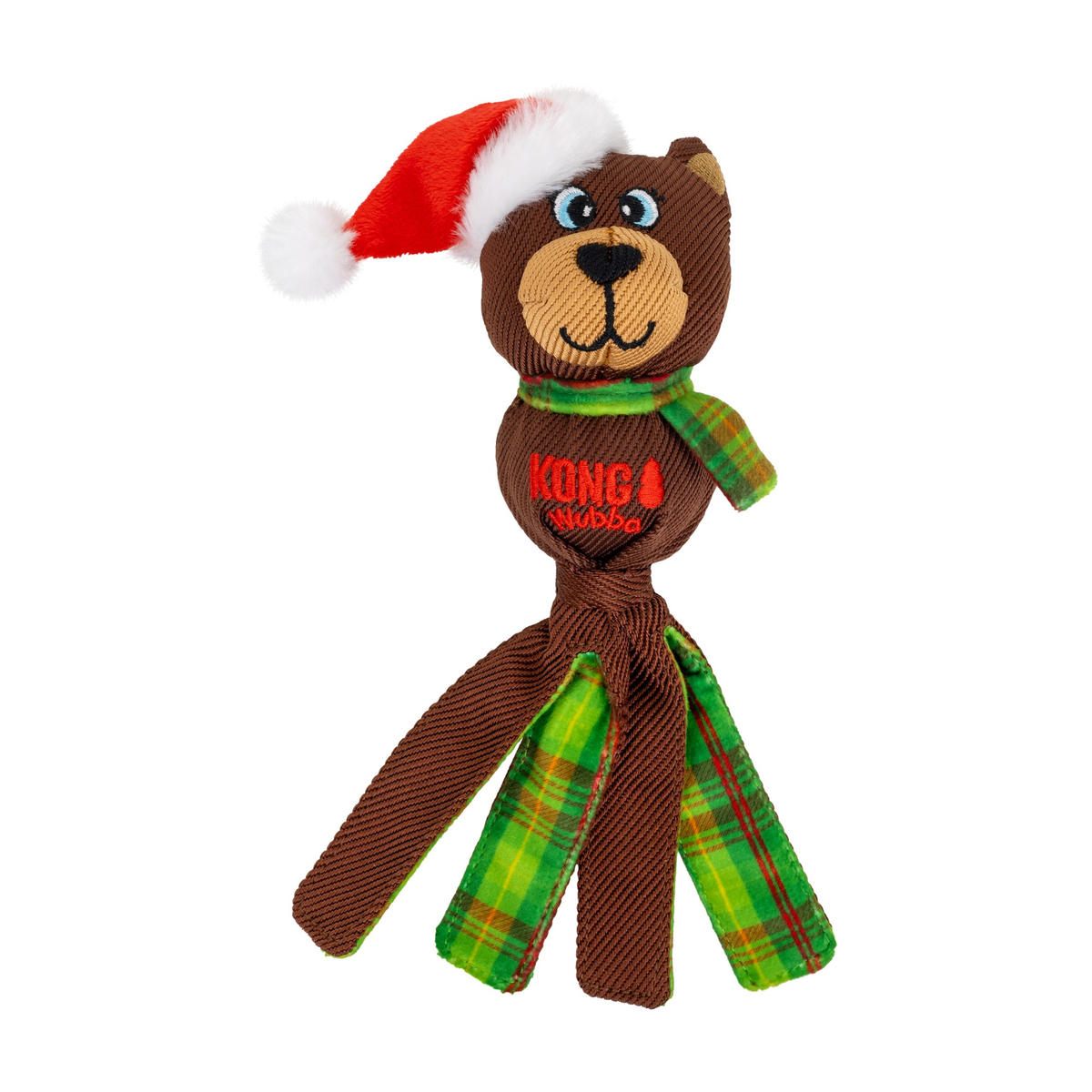 KONG Holiday Wubba Small - Bear