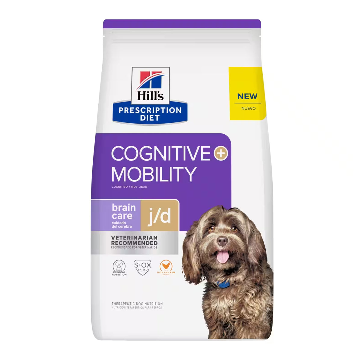 Hill's Prescription Diet Brain Care + j/d Dry Dog Food 3.85kg