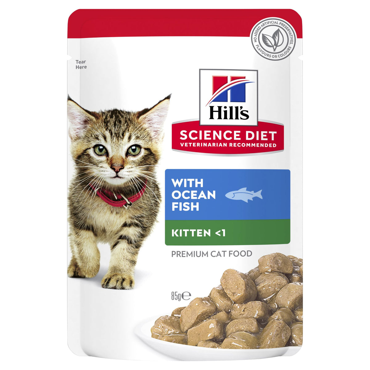 Hill's Science Diet  Kitten w/Ocean Fish 85g x 12
