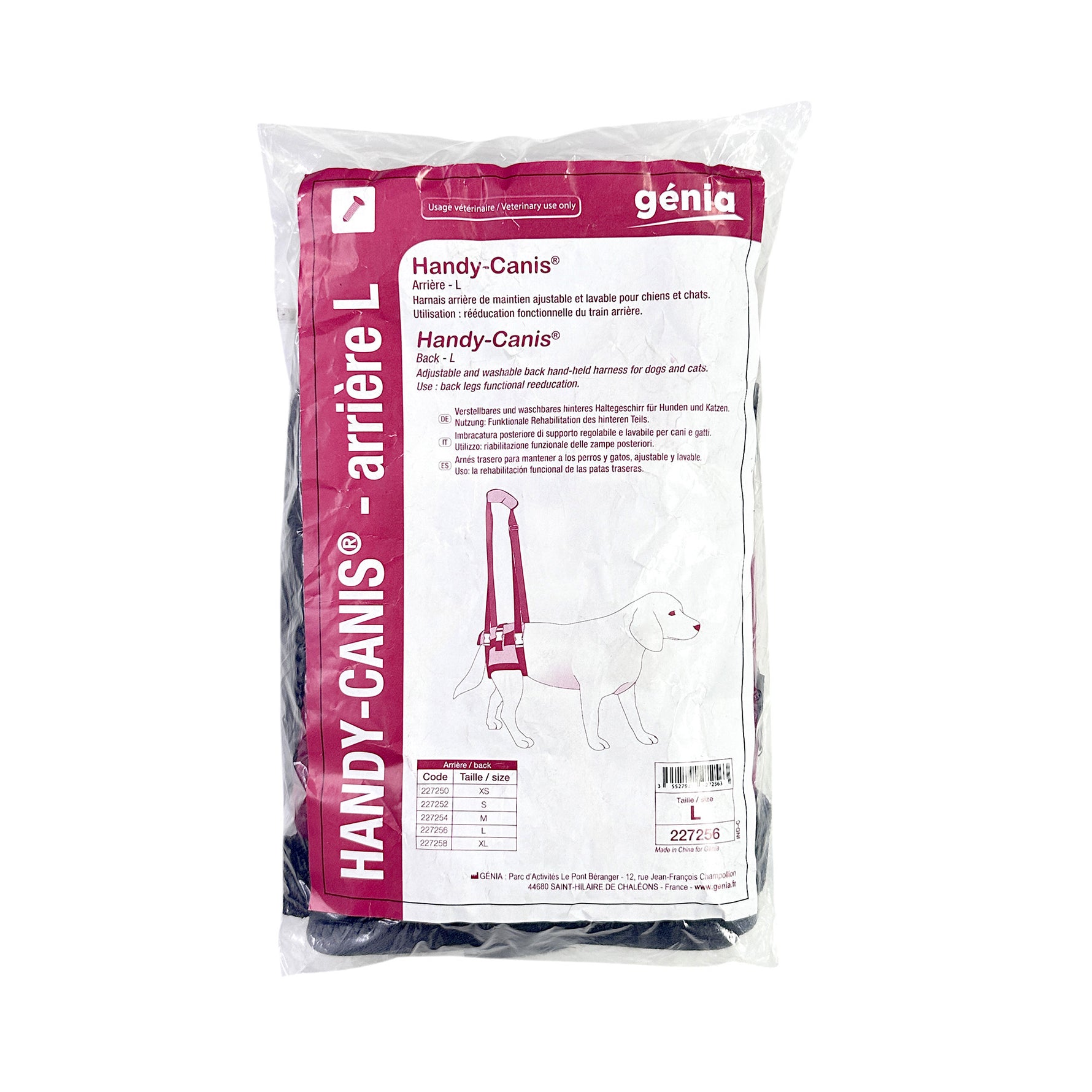 Handy Canis Hind Leg Lifting Harness for Dogs