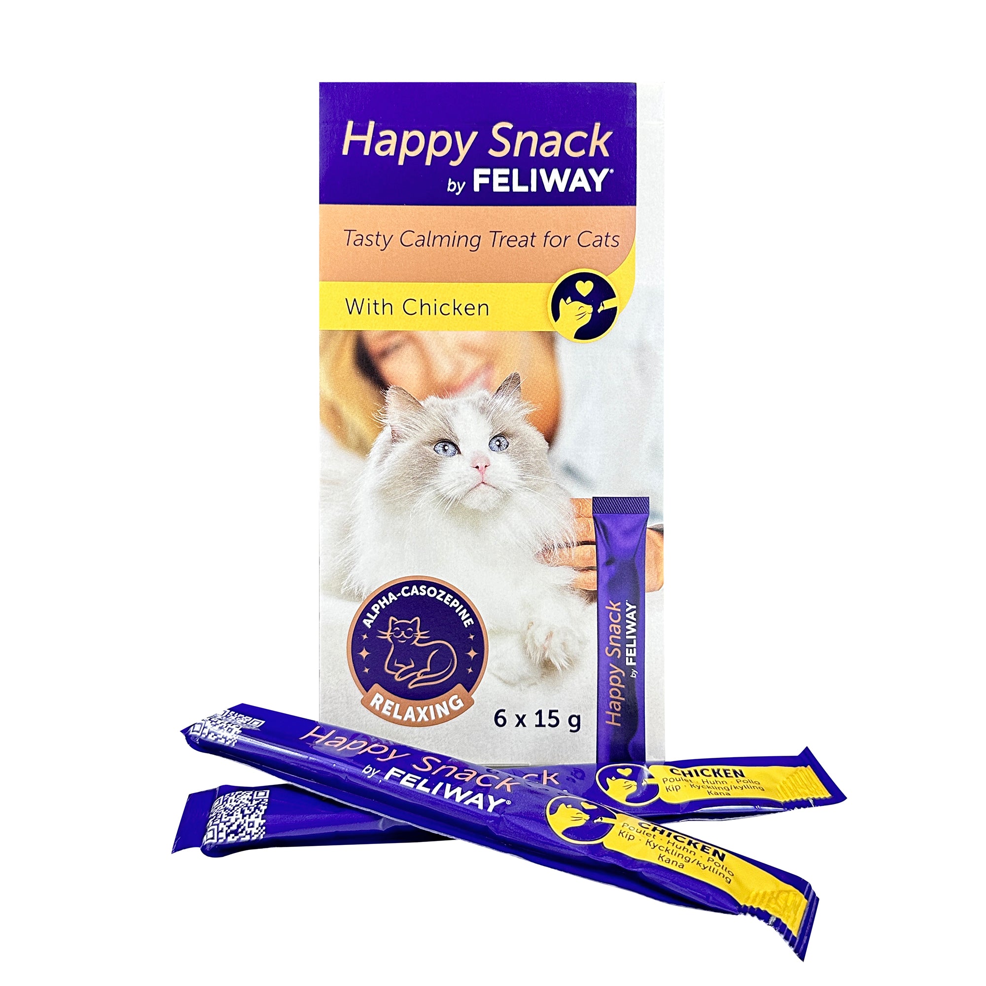 Feliway Happy Snack Calming Treat for Cats X 15g vet-n-pet