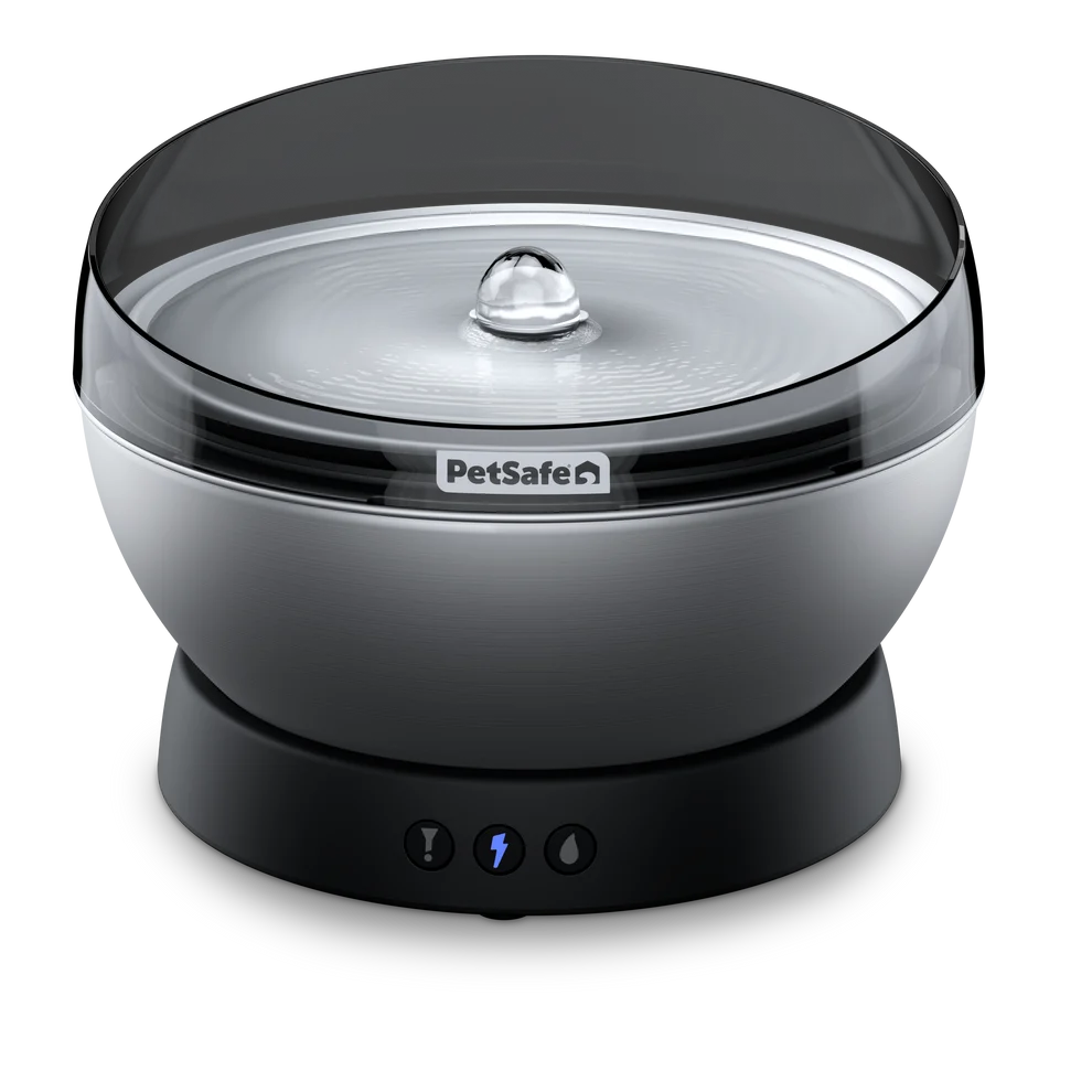 PetSafe HydroSphere 1.7L Stainless Steel Fountain