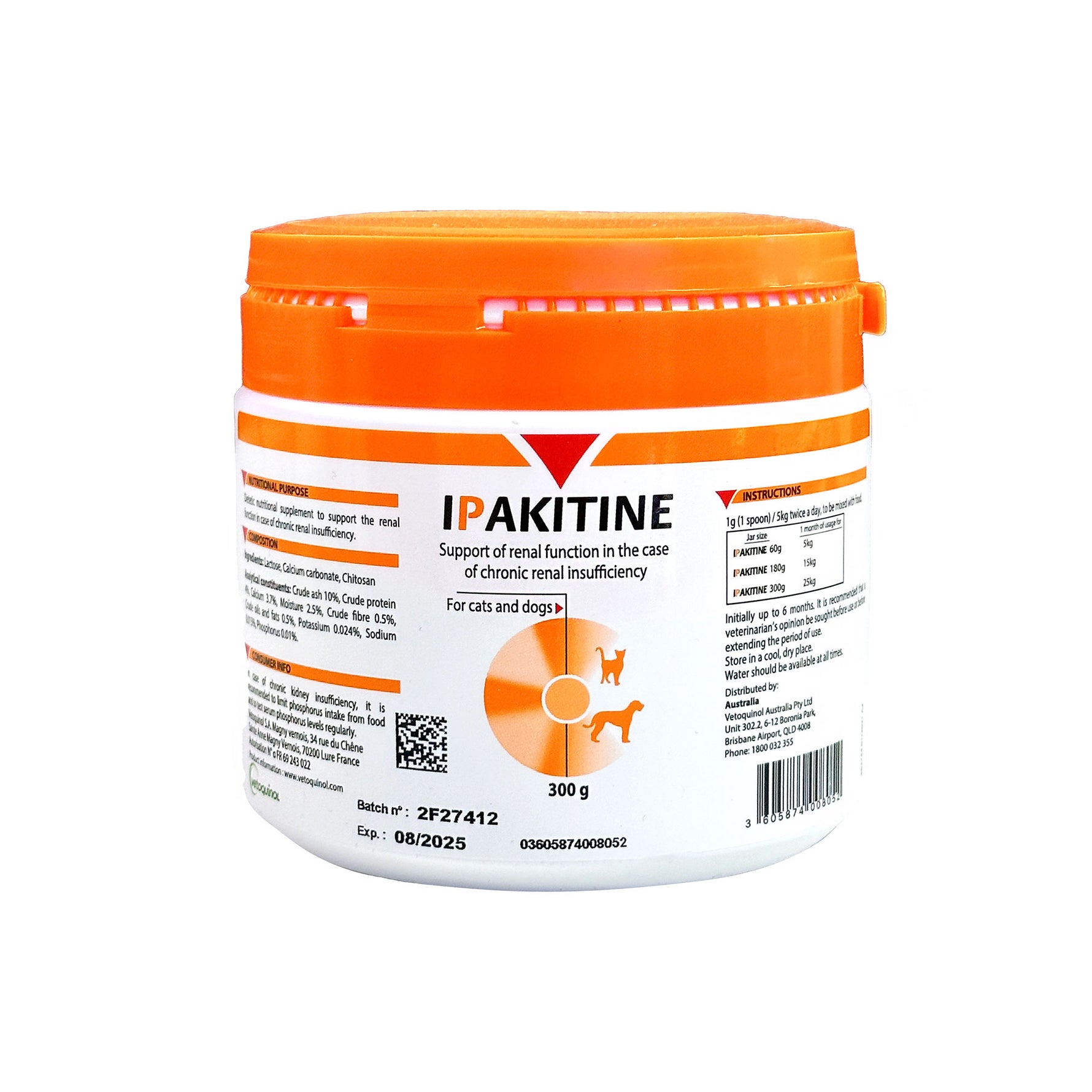 Ipakitine Renal Function Support