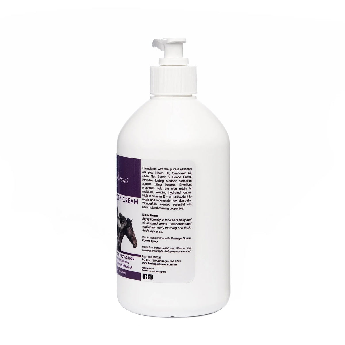 Heritage Downs Equine Face & Body Cream for Natural Insect Protection