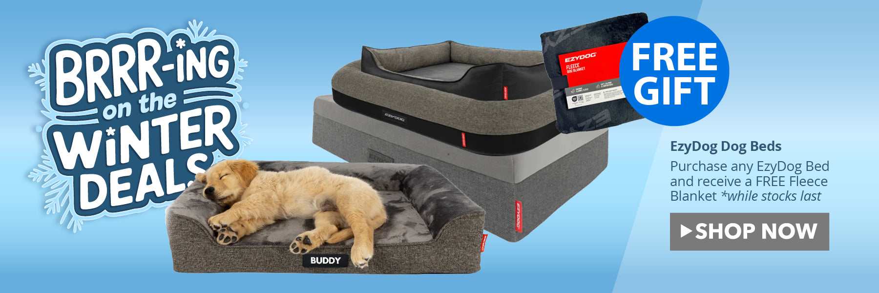 EzyDog 2 in 1 Ortho Smart Dog Bed