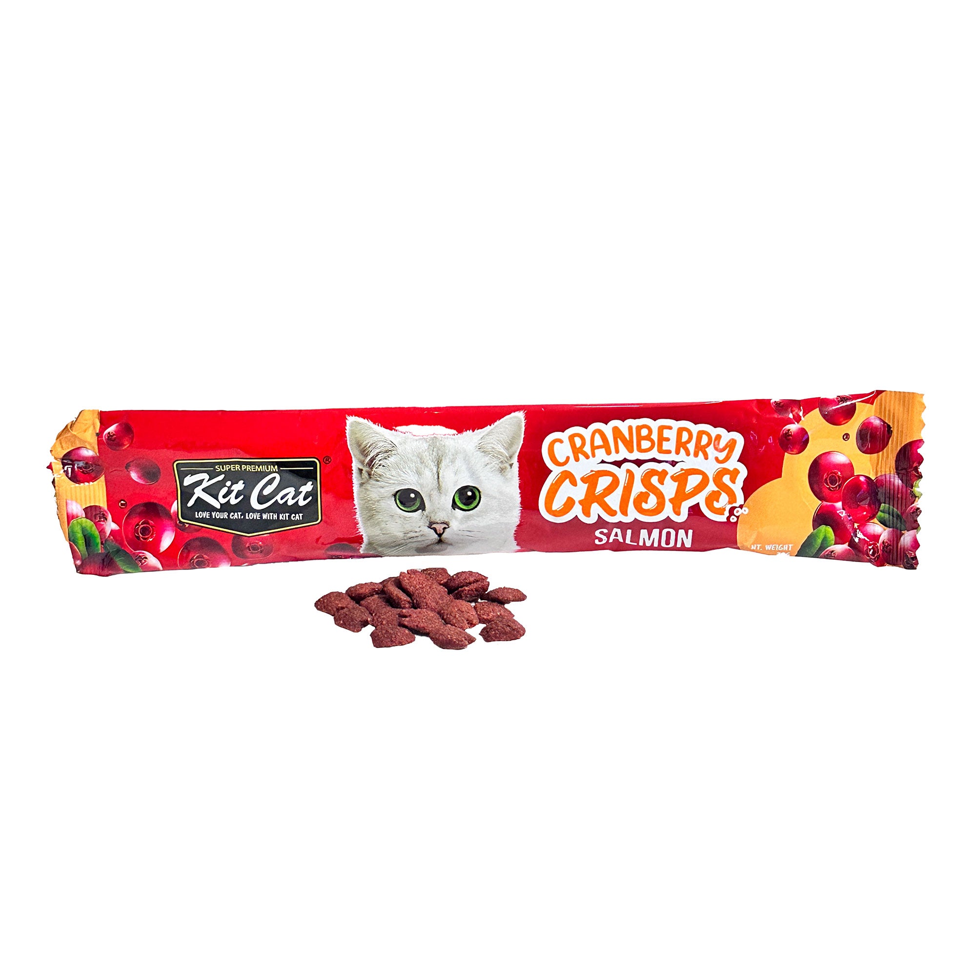 Kit Cat Cranberry Crisps Cat Treats 20g | vet-n-pet DIRECT